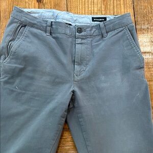Bonobos Gray Chinos Versatile Cotton Blend 32x32